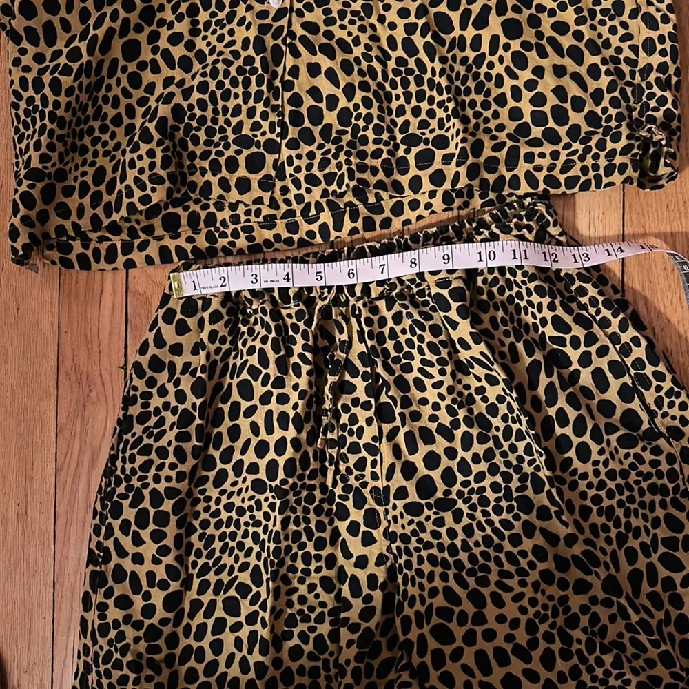 Leopard linen matching set - Picture 6 of 8